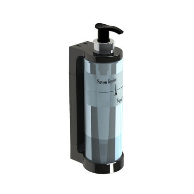 ISISS Black Soap Dispenser 300 ml for Soap, Gel, or Alcohol